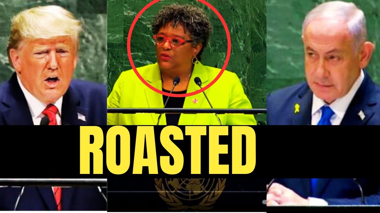 AFRICA BARBADOS PM UNLEASHED AT UNITED STATES ISRAEL RICH NATIONS AT UNITED NATIONS NEW YORK #UNGA