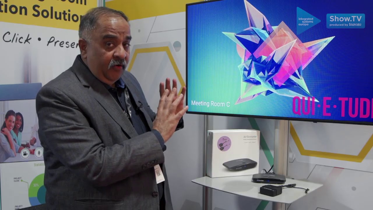 CloudWalker introduces AirStream – Wireless Meeting Room Solution at Integrated Systems Europe, 2020