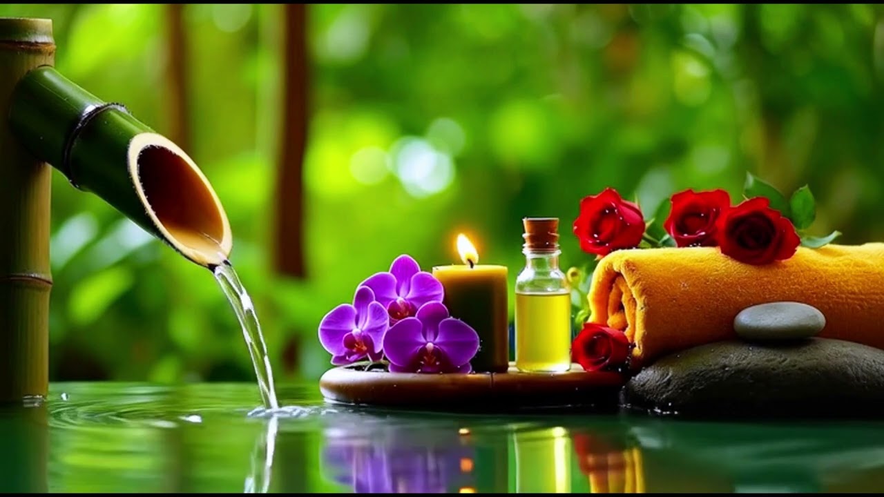 Peaceful Healing Sound 🌿 Relieve Stress, Anxiety & Depression_ Sleep  Faster And Full Asleep