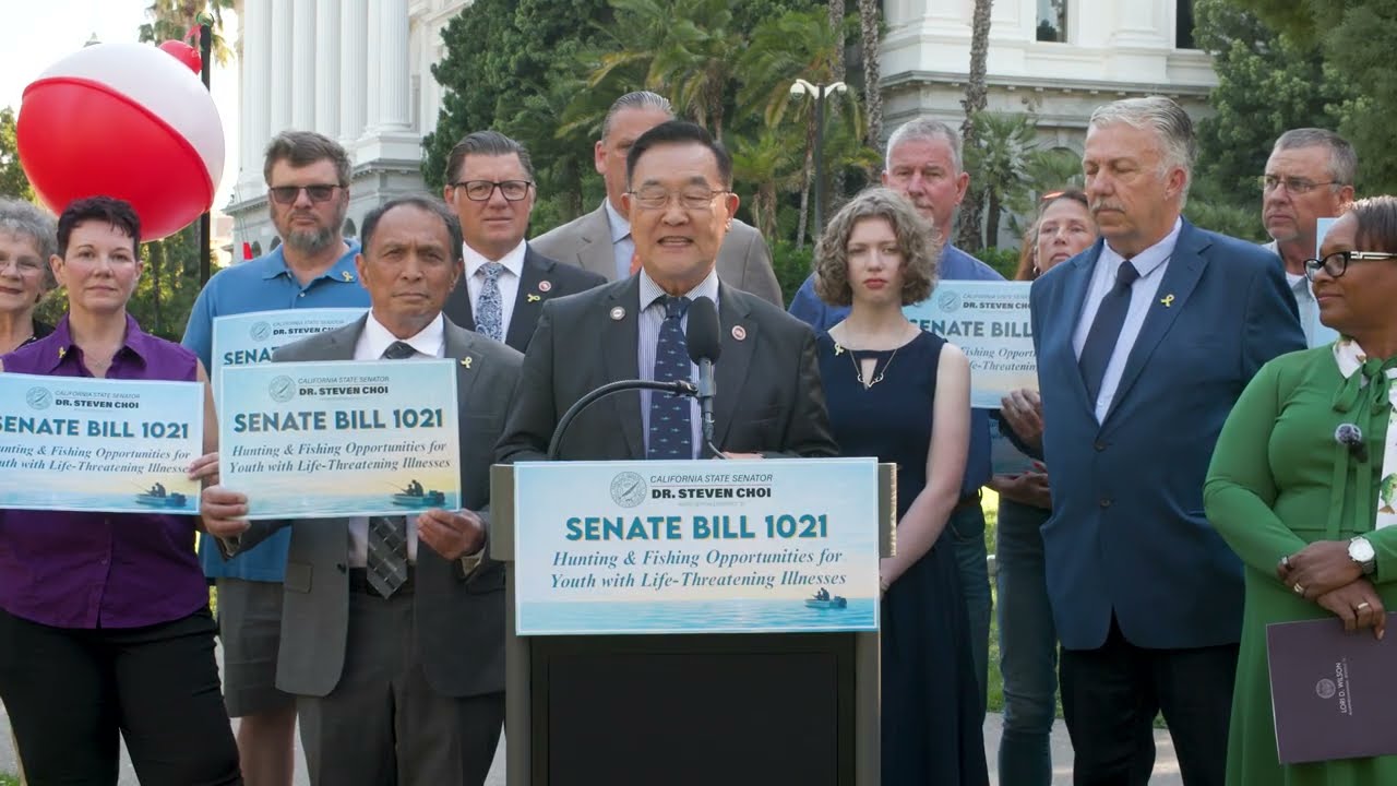 SB 1021 Press Conference: Senator Steven Choi