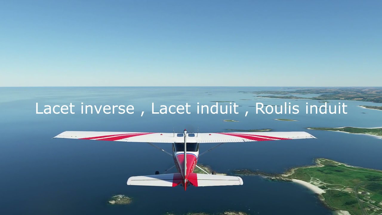 Lacet inverse | Lacet induit | roulis induit \ www.virtualflyingschool.com/challenges