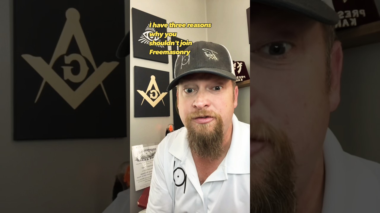 3 Reasons you shouldn&rsquo;t be a Freemason #mastermason #freemason #secretsociety #truthseekers
