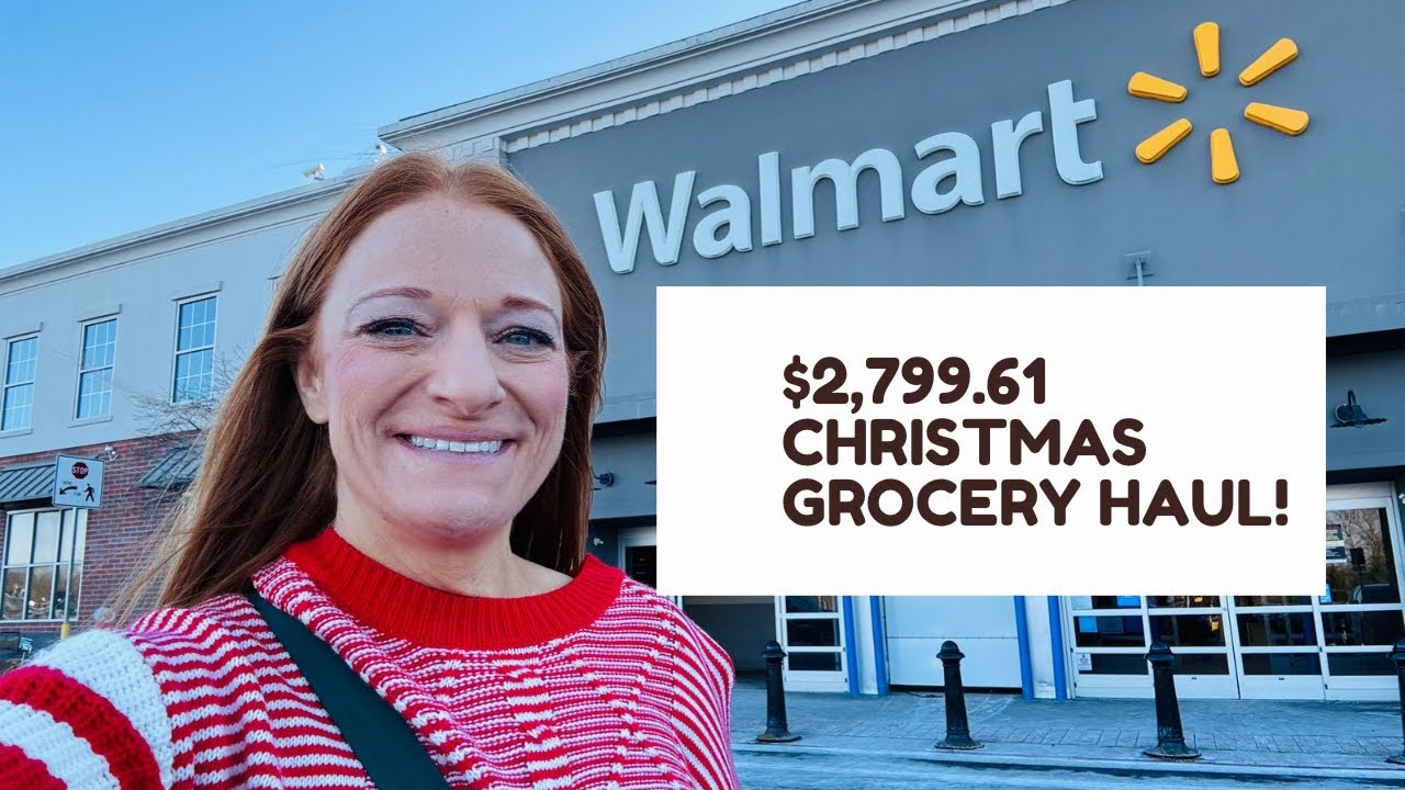 $2,799.61 CHRISTMAS GROCERY HAUL! 