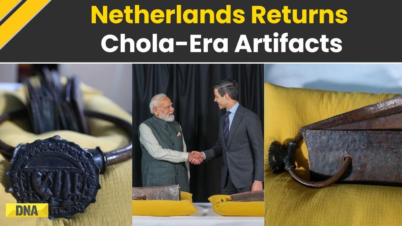 PM Modi News: Netherlands Returns 1,000-Year-Old Chola Dynasty Copper Plates To India | Sweden | UAE