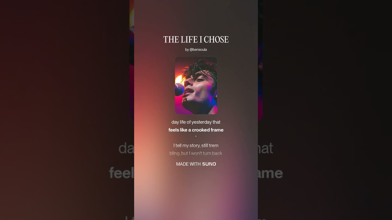 THE LIFE I CHOSE🎤[Remix Anglais] de 