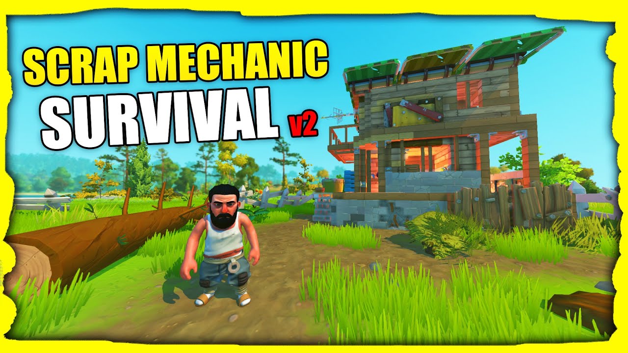 *zupełnie nowy* Mod Crashlander - Scrap Mechanic Survival PL