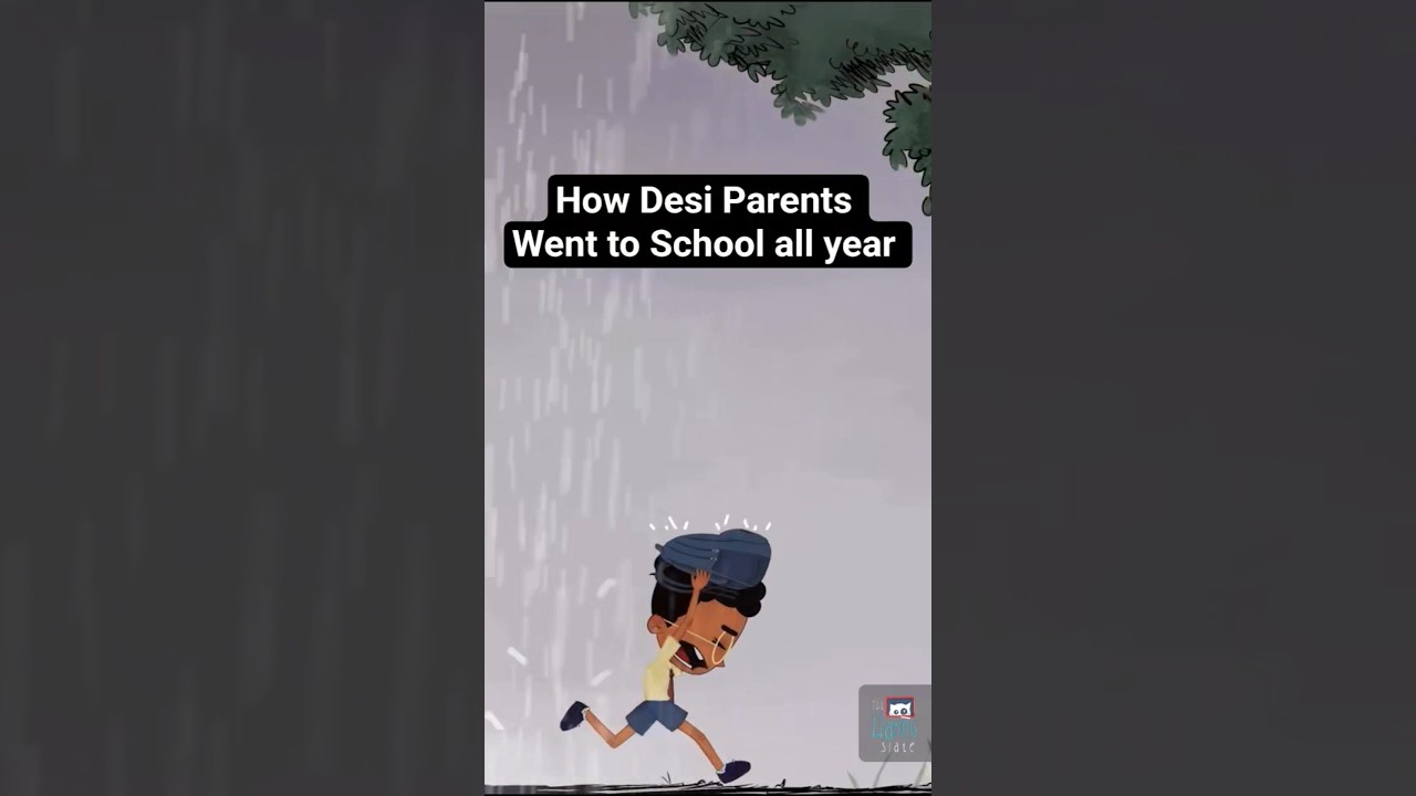 How Desi Parents Went To School All Year | Indian Parents | Funny Animation