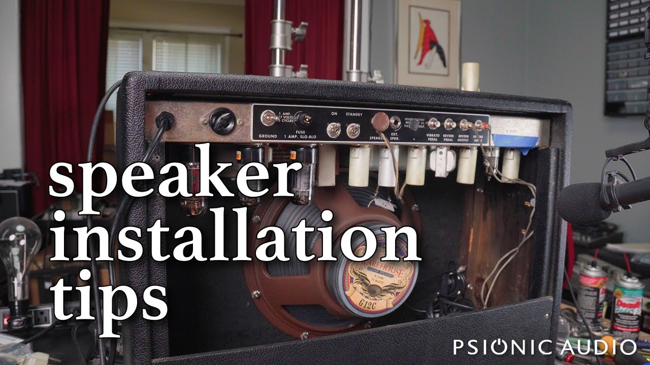 Speaker Installation Tips