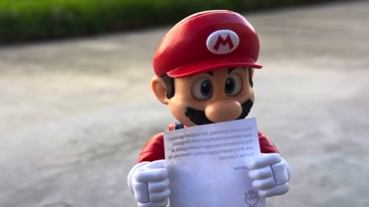 Hotel Mario but reanimated in stop motion - 600 sub special
