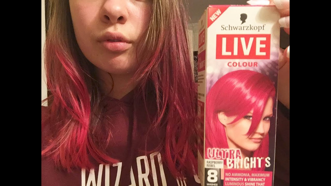Schwarzkopf LIVE COLOUR // Ultra Brights - Raspberry Rebel
