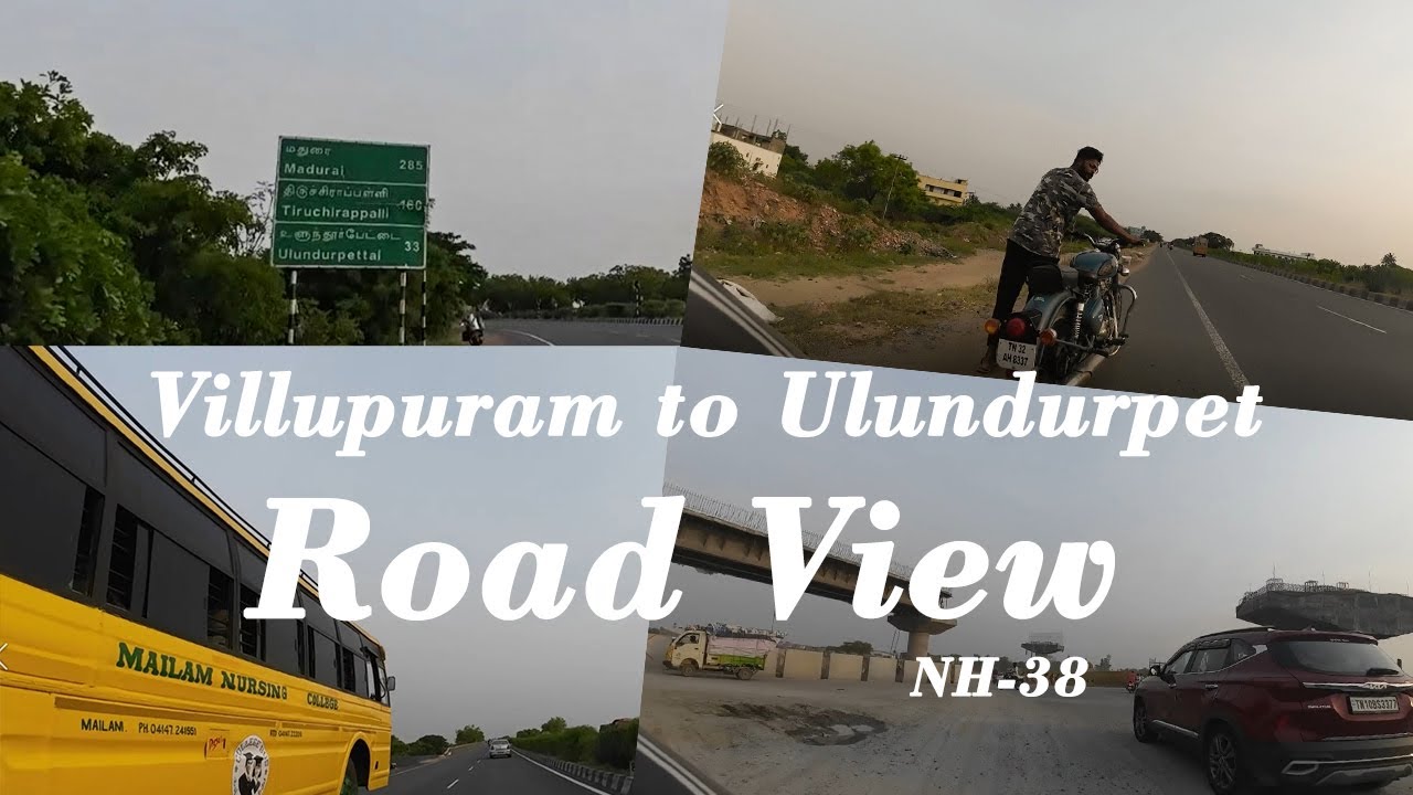 NH- 179 Villupuram | Ulunderpet | Road view | Nature Love