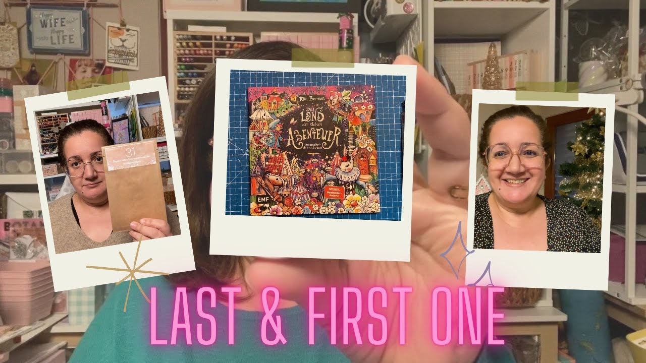 DERNIER & PREMIER #VLOG avec Scrap Didi.. bla-bla, colo...,#scrapbooking #unboxing #newyear #haul