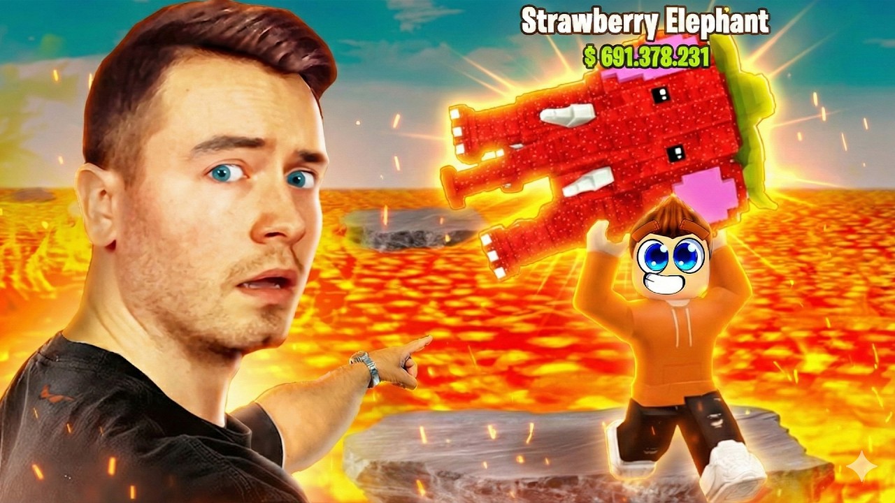ICH spiele BRAINROTS FOR LAVA in Roblox!!😱🌋