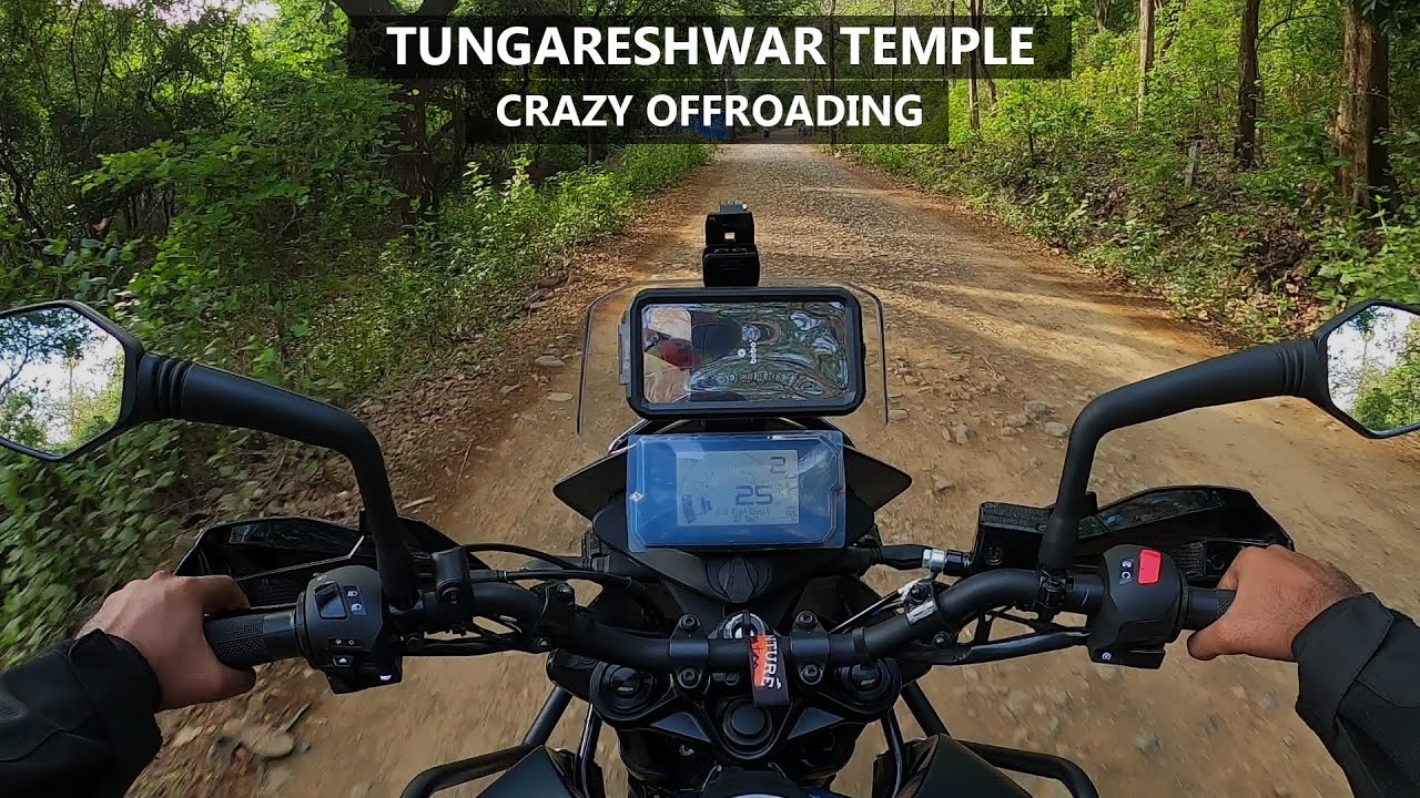 Morning Ride To Tungareshwar Temple On KTM Adventure 250 | Offroad | Motovlog