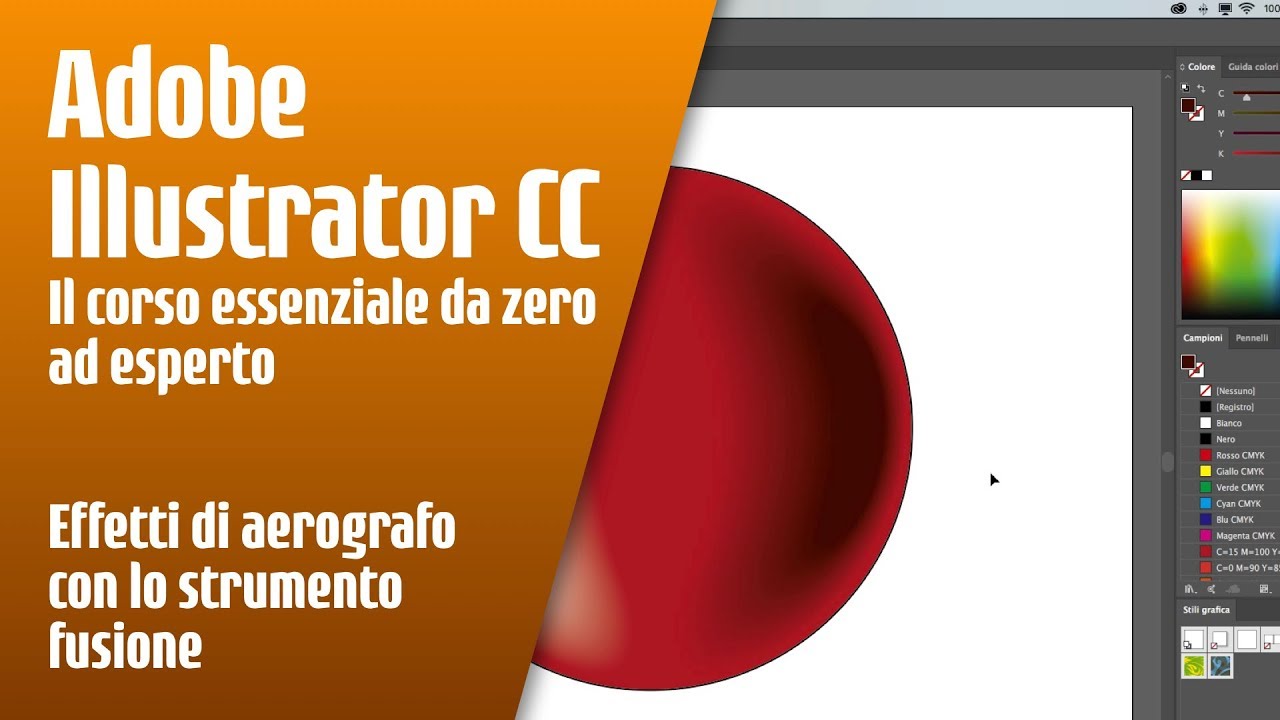 Effetti di aerografo con Illustrator CC!