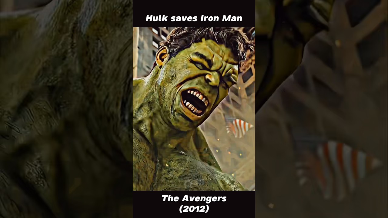 Hulk saves Ironman | Wait for the end 