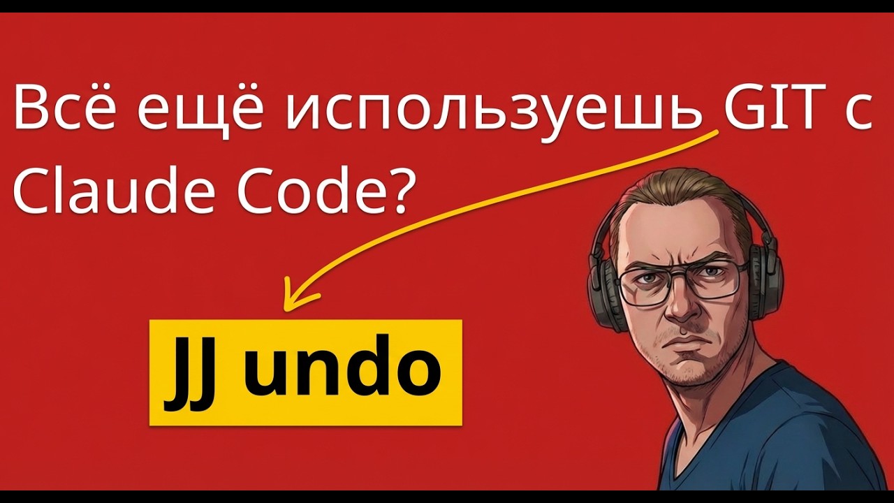 Claude code + JJ вместо Git = невозможно потерять код