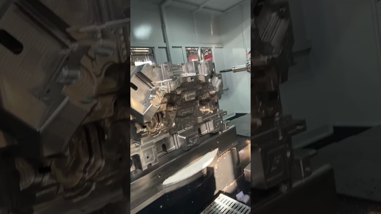 Mold Base Machining and Making  #moldebase #machine #cnc