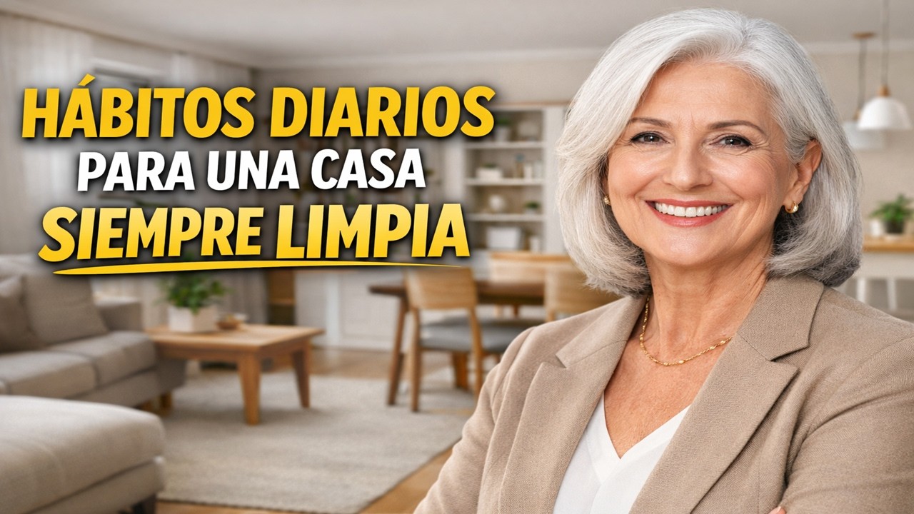 9 Hábitos Diarios para una Casa Siempre Limpia TODO EL AÑO
