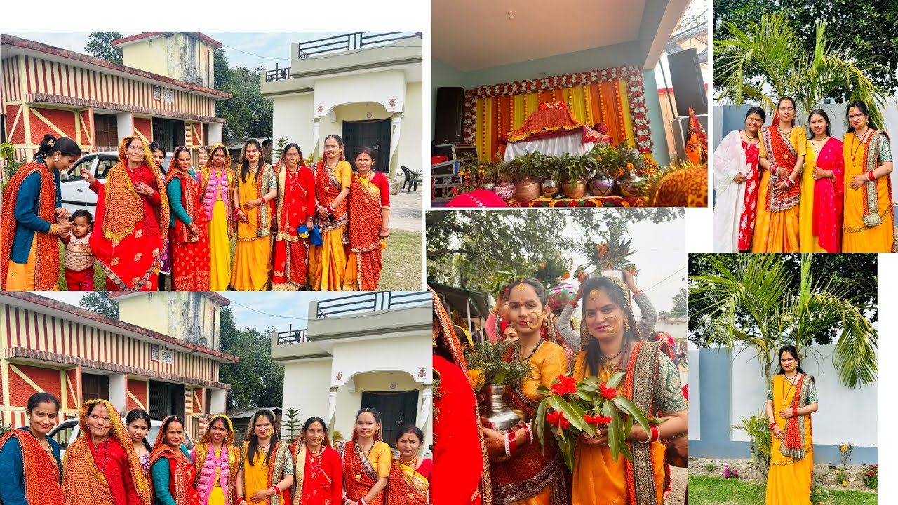 भागवत कथा शुरू😃पहली बार गए कलश यात्रा में🥰🤗#trending #vlog #viral 