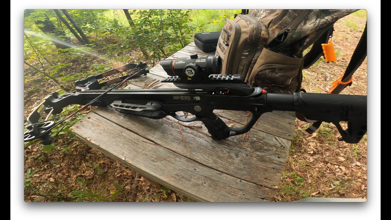 Shooting my Barnett xp370
