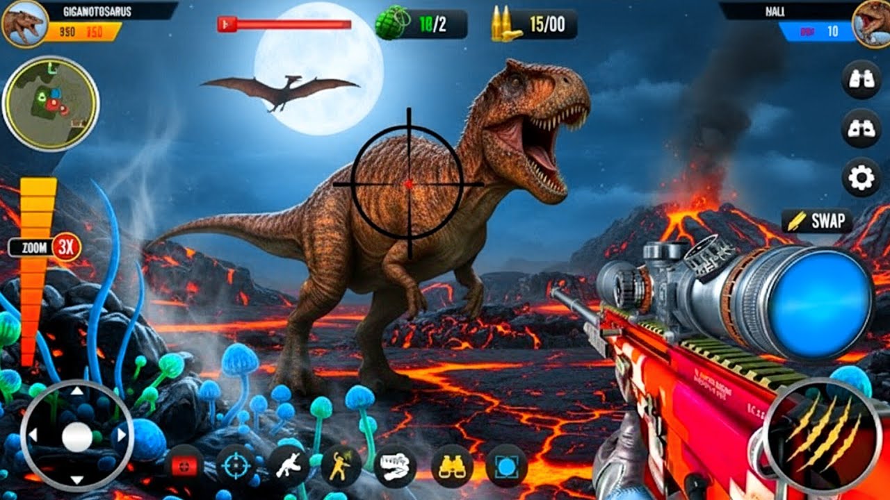 Wild Animal Hunter 3D: Epic Dinosaur Hunting Adventure 🦖🥸|New 2026 Update Gameplay #9