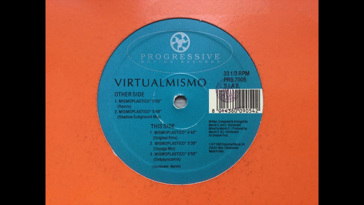 Virtualmismo - Mismoplastico. Progressive Motion Records