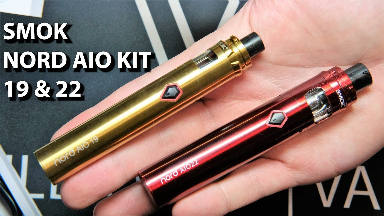 SMOK NORD AIO KIT 19 & 22 Unboxing / Showcase in 4k