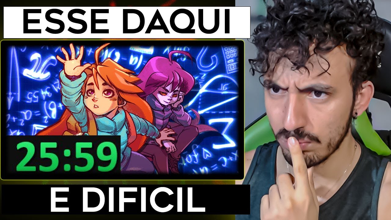 Explicando a Speedrun de Celeste - Save Manual | Leozin React