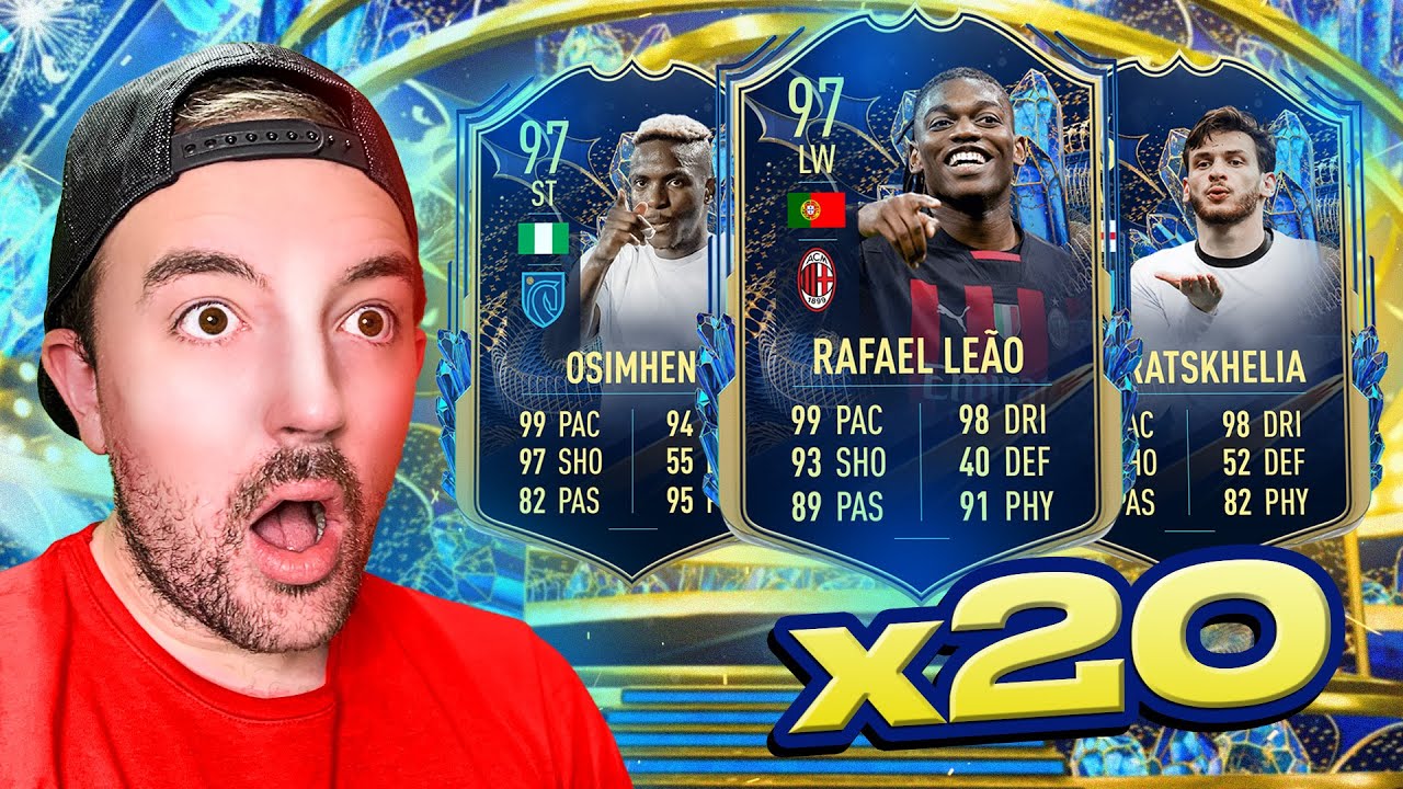 I OPENED 20 X GUARANTEED SERIE A TOTS PACKS!