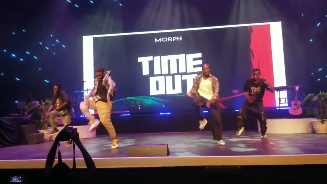 Titans Dance Crew performance during Time Out(Dance Performance)