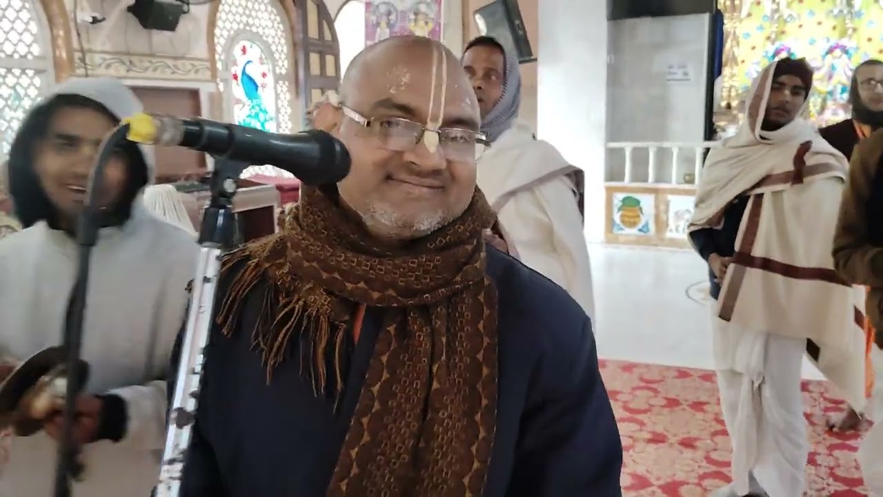 প্রভুপাদ পূজা , গুরু পূজা   iskcon EkaChakra dham Birchandrapur 