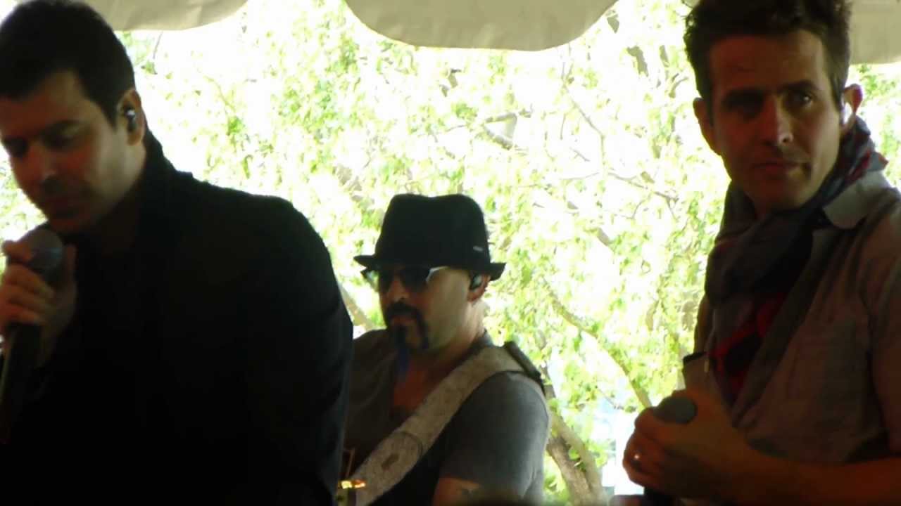 New Kids on the Block - Jealous - Live in the Vineyard 4/7/2013