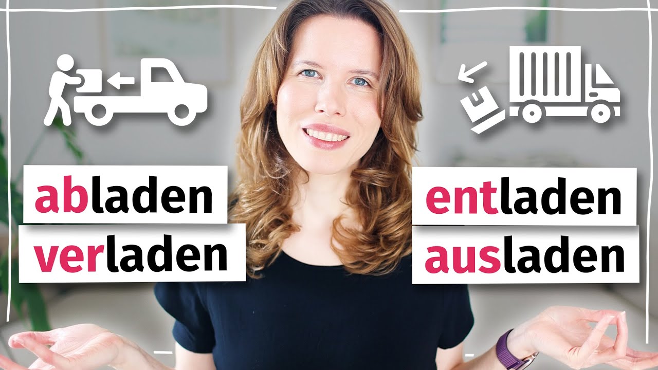 So benutzt du die Verben mit „laden“ richtig! (Deutsch B2, C1)