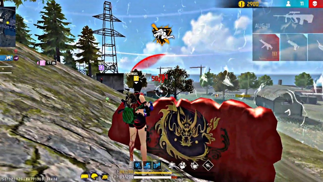 Samsung A55 5G - Highlights Free fire - Ranqueada Rumo Mestre 🍀