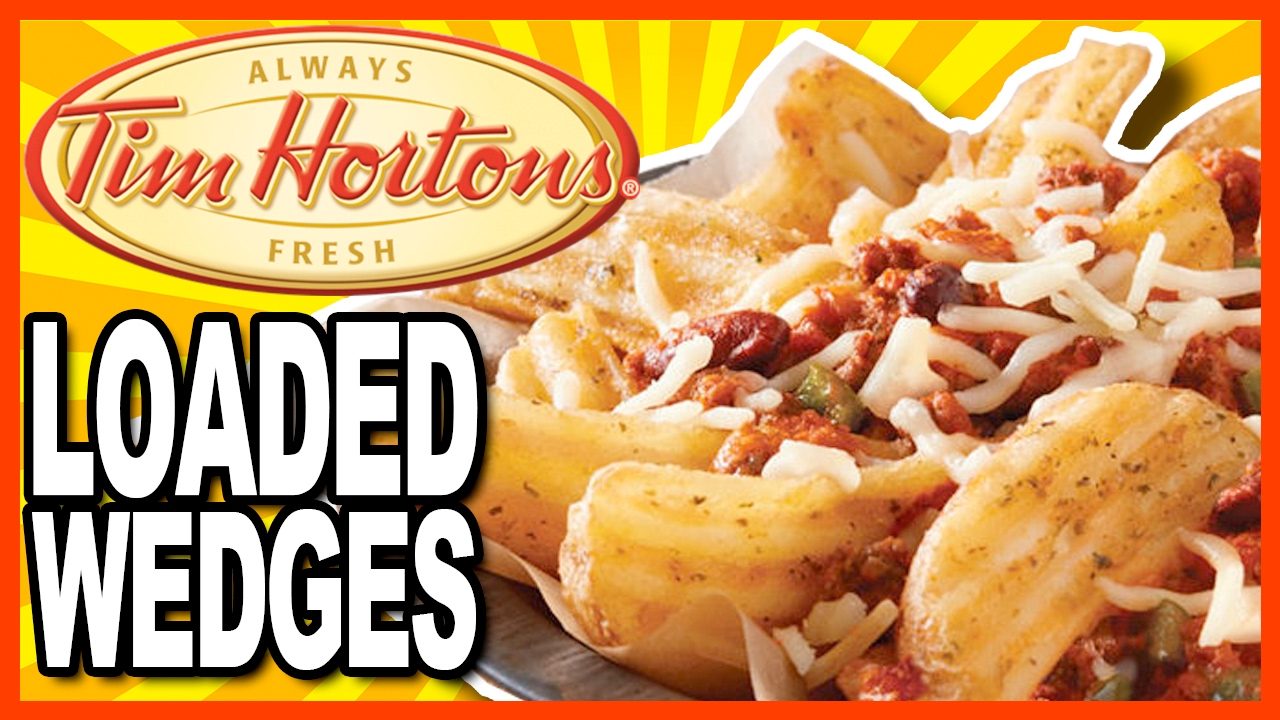 Tim Hortons Loaded Wedges Chili & Cheese