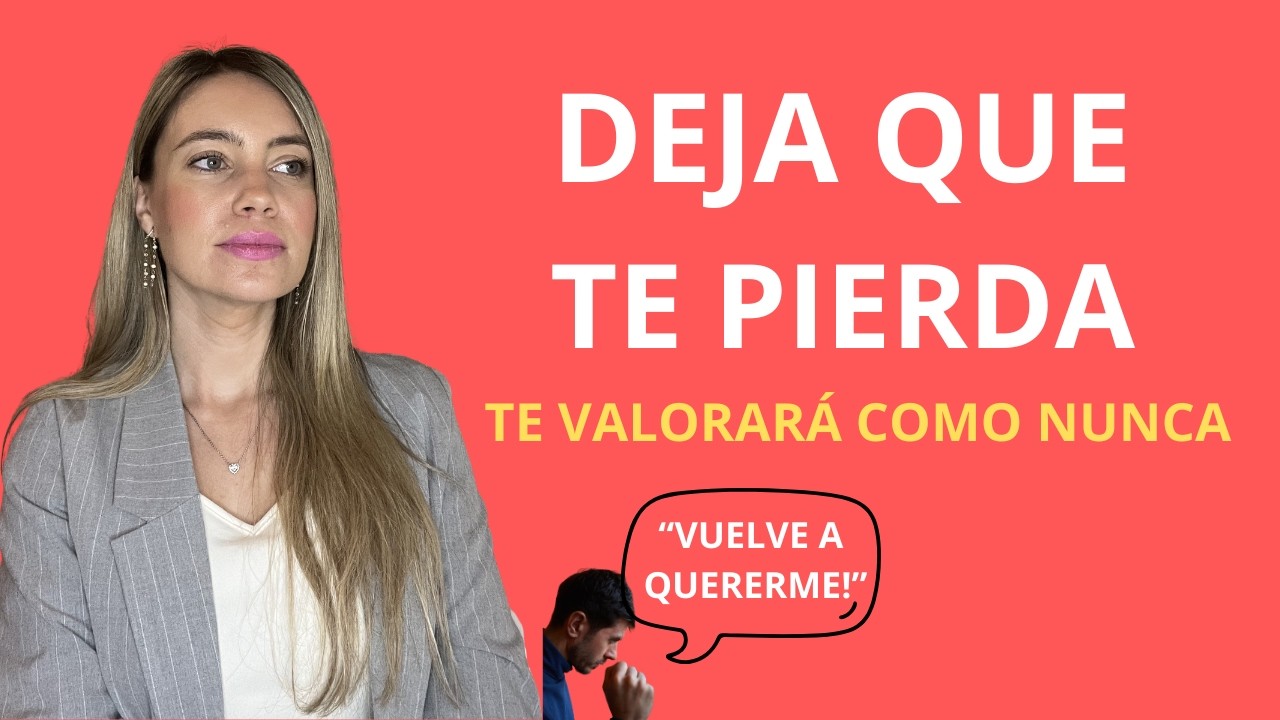 EL INCREÍBLE CAMBIO QUE PROVOCAS CUANDO DEJAS QUE TE PIERDA