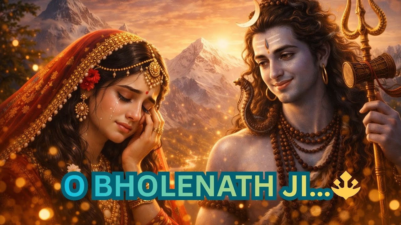 O Bholenath Ji 🙏 Parvati Boli Shankar Se | Heart Touching Bhajan | Daily Sunne Wala Bhajan #shiv