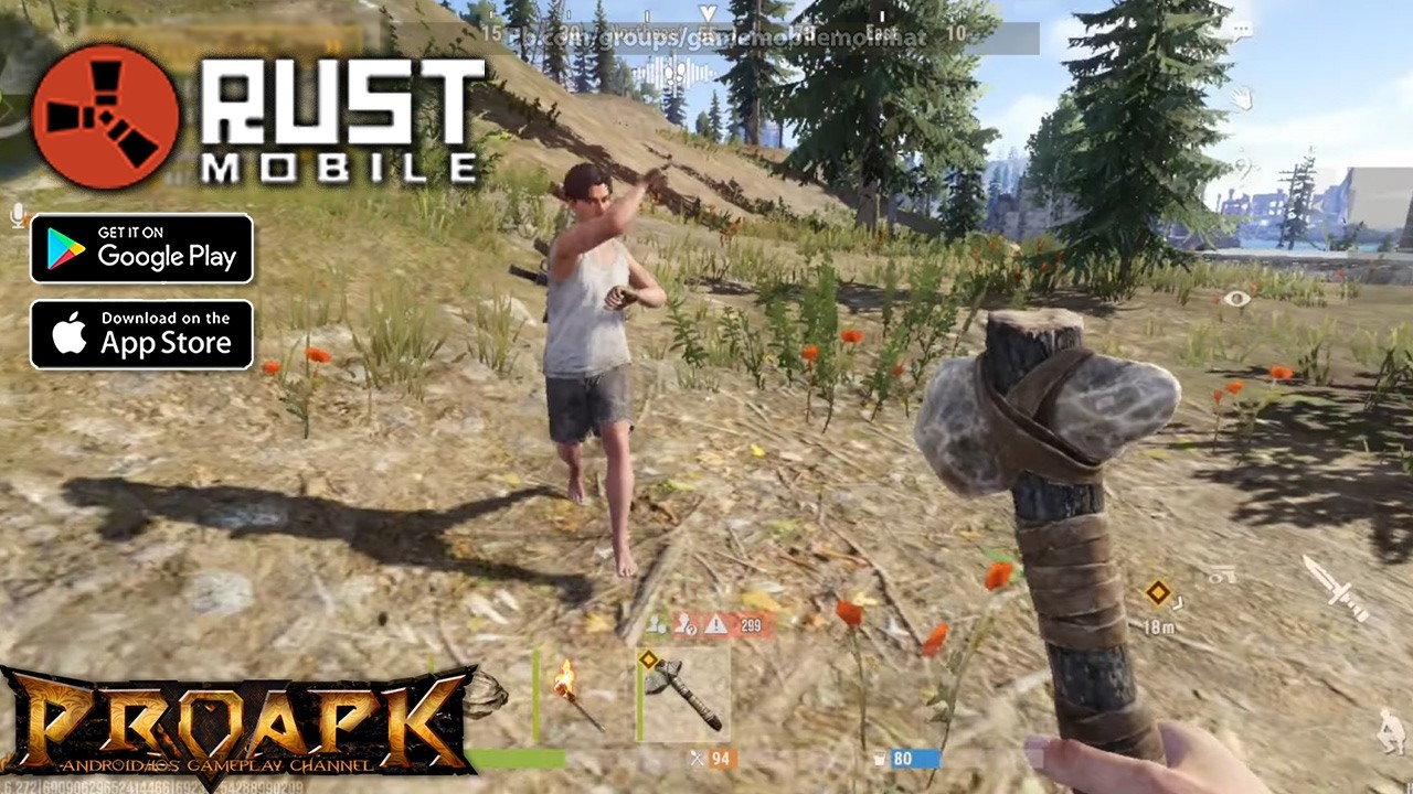 Rust Mobile Gameplay Android / iOS (by Level Infinite)