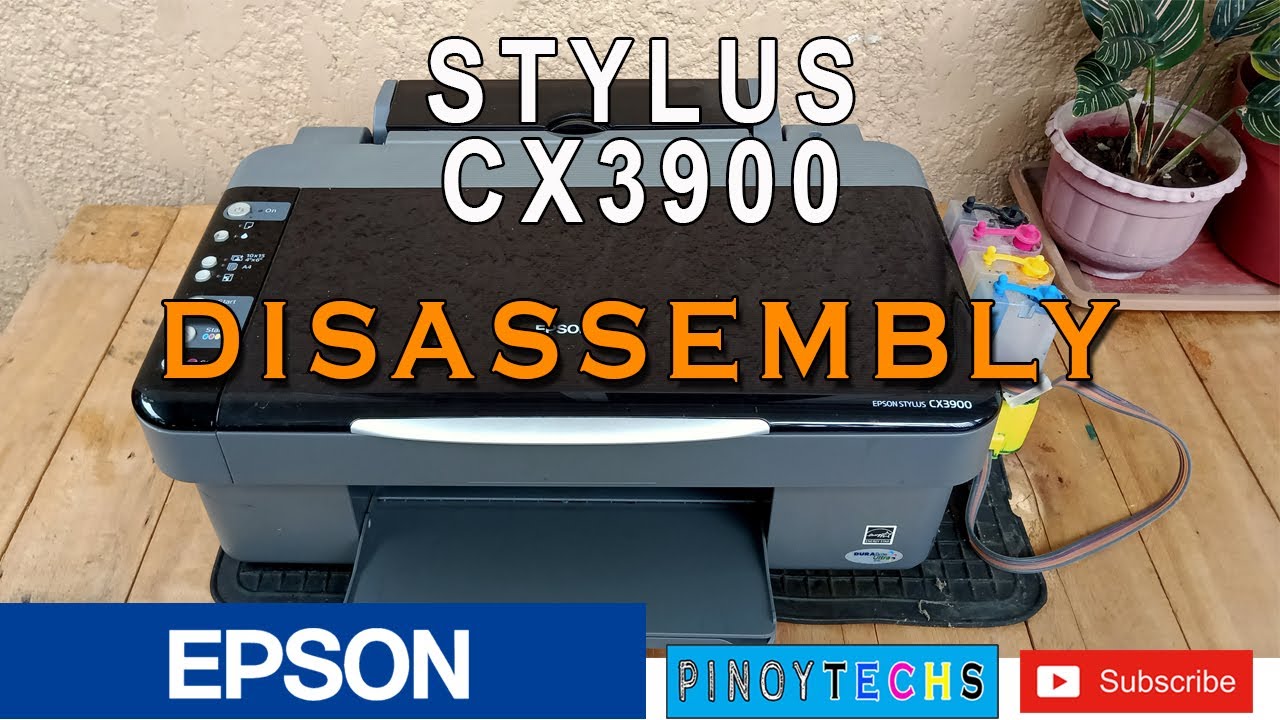 EPSON STYLUS CX3900 Disassembly