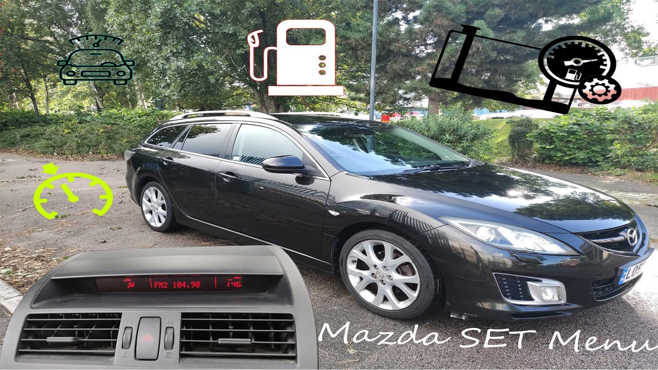 The SECRET Mazda MENU in 2010 Mazda 6 (GH)