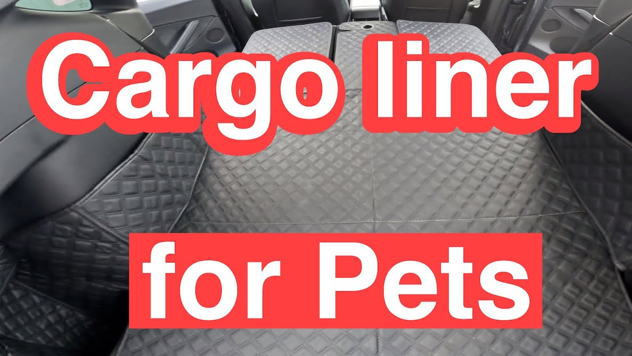 Tesla Model Y Cargo Liner for your pet, by JOYTUTUS