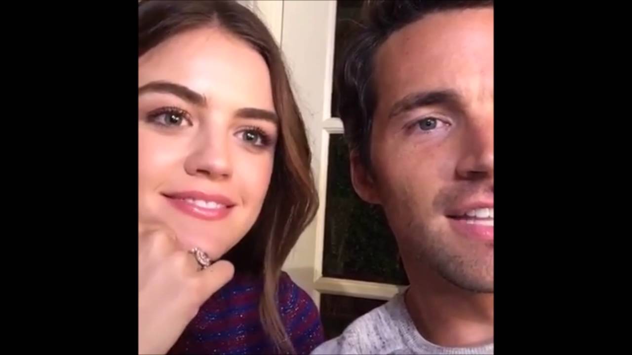 Lucy Hale and Ian Harding Live Stream 8/9/16
