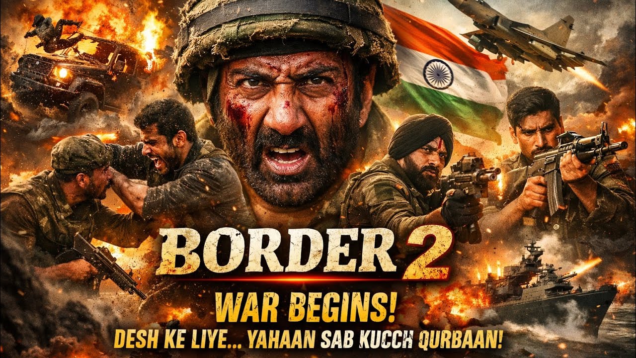 BORDER 2 WAR BEGINS | Most Intense Indian Army Action Trailer 2026 Goosebumps 