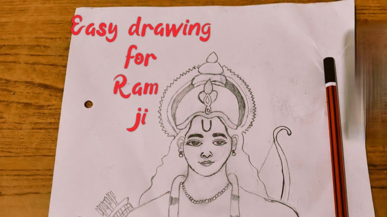 #Ram Ji #Ram Ji ki drawing #like and subscribe 😄 and subscribe kar do bhai 😁 next video