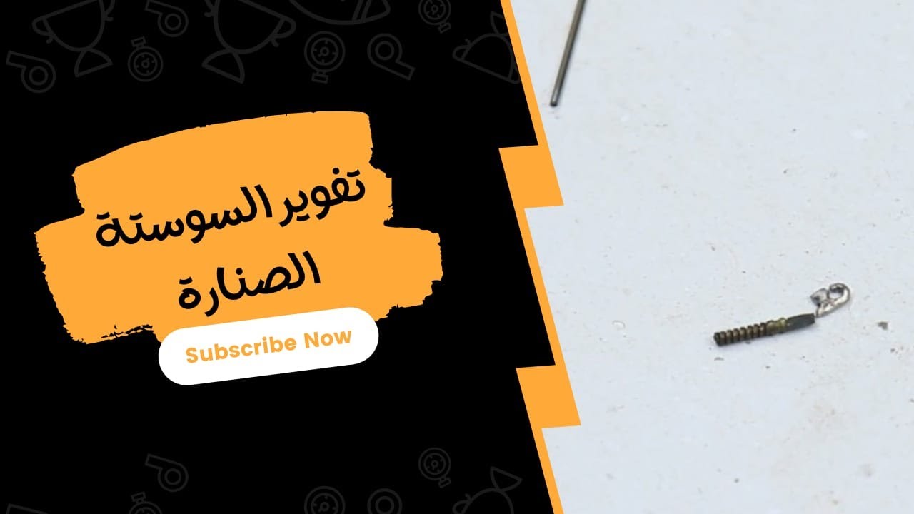 تفوير السوستة الصنارة (اول انواع السوست)