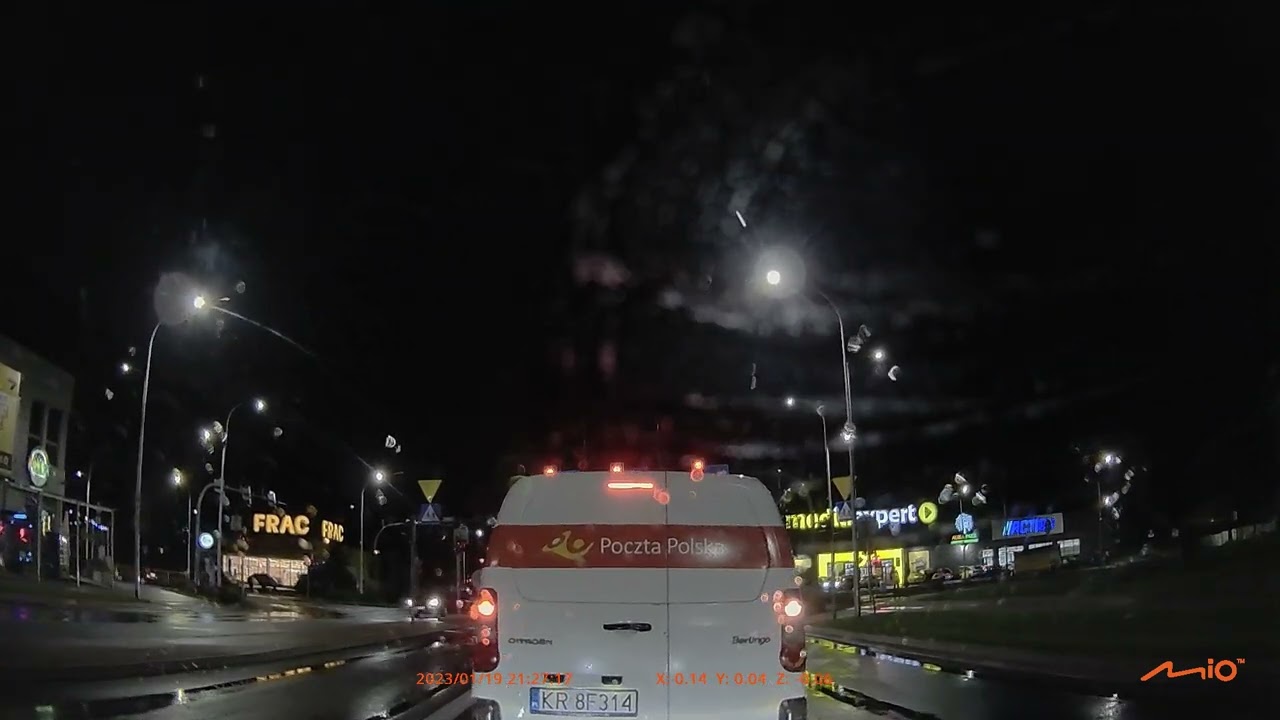 Mio MiVue C545 PRO - noc