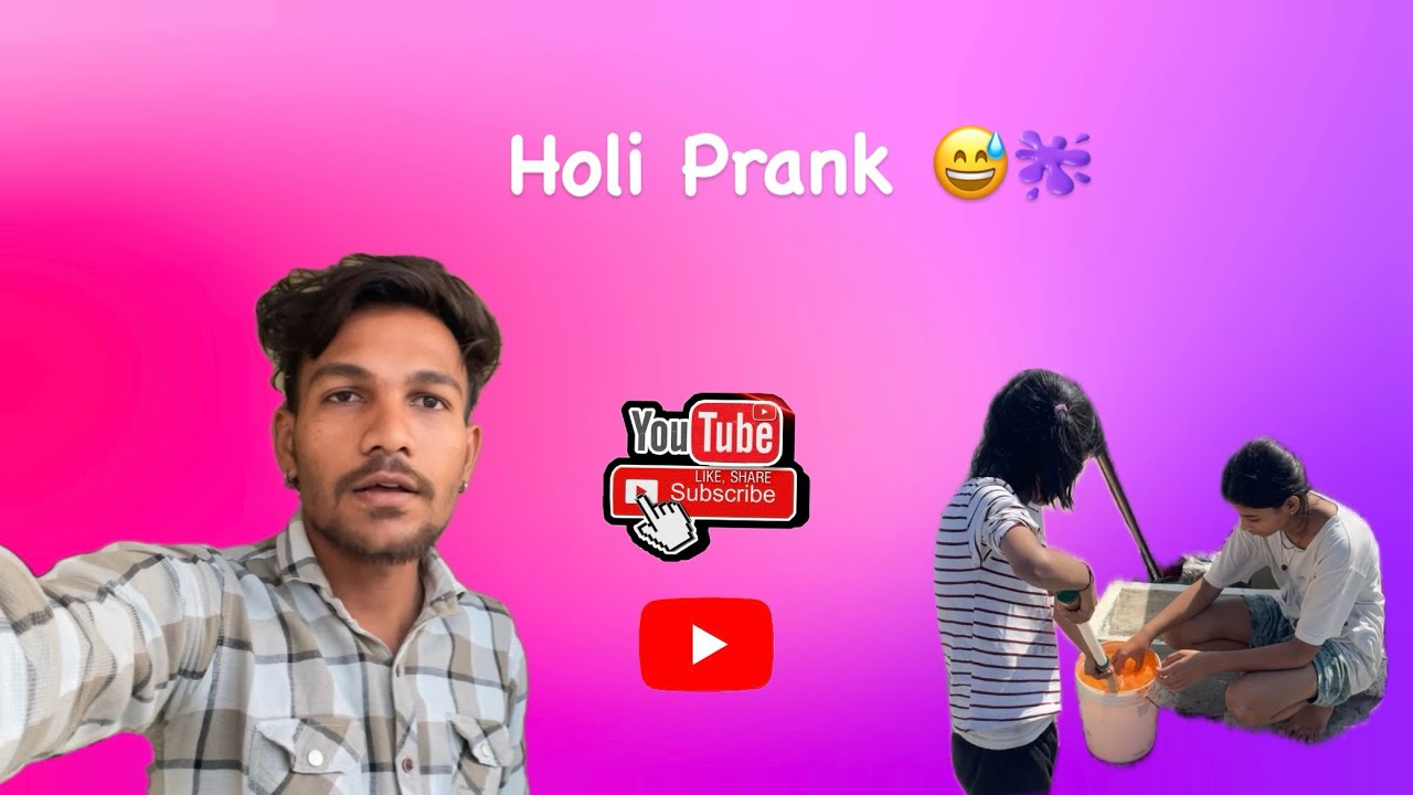 Holi prank ho Gaya 😅🫟 #dailyvlog #contentcreator #minivlog #digitalcreator #viral #vlogs 