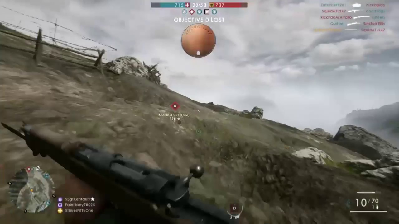 Melee Kills Montage (Battlefield 1)
