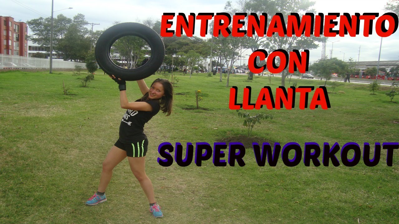 ENTRENAMIENTO con  NEUMATICO/LLANTA | Super workout HIIT